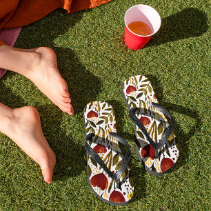 Orangenblütendarstellung Badesandalen