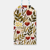 Orangenblütendarstellung Geschenkanhänger (Vorderseite)