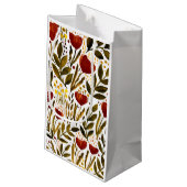 Orangenblütendarstellung Kleine Geschenktüte (Rückseite Schrägansicht)