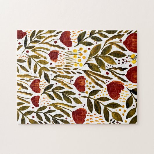 Orangenblütendarstellung Puzzle (Horizontal)