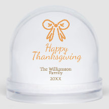 Orangenbogen-Retro glückliche Danksagung fügen Fam