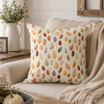 Orangenbraun im Herbst Muster