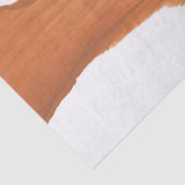 Orangenbraune Abstraktion Seidenpapier (Detail)