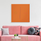 Orangenbrot Leinwanddruck (Insitu (Wohnzimmer))