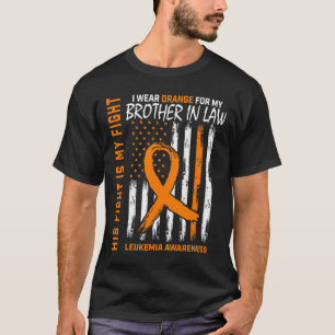 Orangenbrüder im Gesetz Leukämie Krebs Bewusstsein T-Shirt