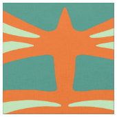 Orangencreme Stoff (Nahaufnahme)