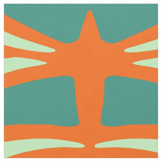 Orangencreme Stoff (Nahaufnahme)