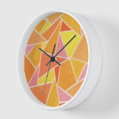 Orangendreiecke Uhr (Winkel)