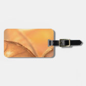 Orangene Frucht Gepäckanhänger (Vorderseite horizontal)