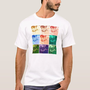 Orangene getigerte Katze T-Shirt