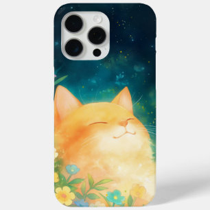 Orangene Katze friedlicher Schlaf Case-Mate iPhone Hülle