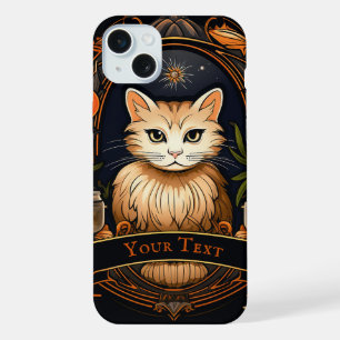 Orangene Katze iPhone 15 Plus Hülle