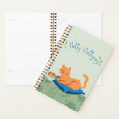 Orangene Katze Planer (Anzeige)