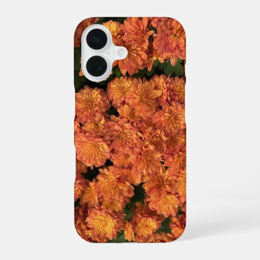 Orangene Mütter iPhone 16 Hülle (Rückseite)