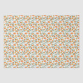 Orangene Seidenpapier (Vorderseite)