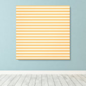 Orangene Streifen Leinwanddruck (Insitu (Holzboden))