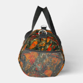 Orangene Tarnung Duffle Bag (Rechts)