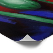 Orangeneindruck Poster (Ecke)