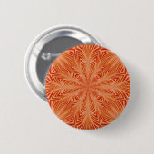 Orangener Ausbruch Button (Vorne & Hinten)