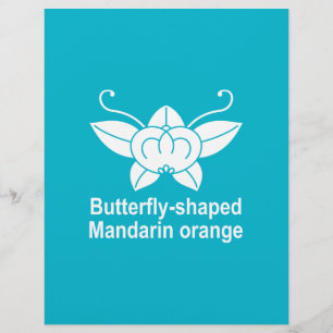 Orangener Schmetterling