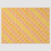 Orangener Sommersenf Seidenpapier (Vorderseite)