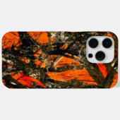 "Orangener Tarnzweig" Case-Mate iPhone Hülle (Rückseite (Horizontal))