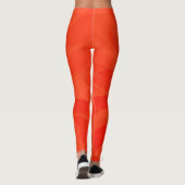 Orangener Tie-Dye Leggings (Rückseite)