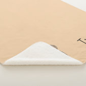 Orangener Tiger Sherpadecke (3/4)