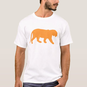 Orangener Tiger T-Shirt