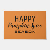 Orangenfallen Ernte glückliche Kürbiswürzsaison Fußmatte (Vorderseite)