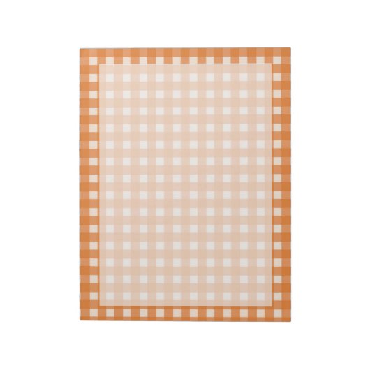 Orangenfarben Notizblock (Rotiert)