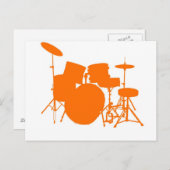 Orangenfässer Postkarte (Vorne/Hinten)