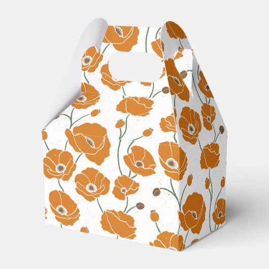 Orangenfeld Geschenkschachtel (Rückseite)