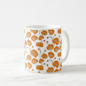 Orangenfeld Kaffeetasse (VorderseiteRechts)
