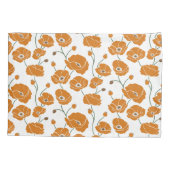 Orangenfeld Kissenbezug (Rückseite)