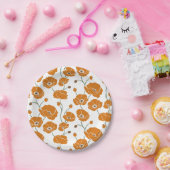 Orangenfeld Pappteller (Party)