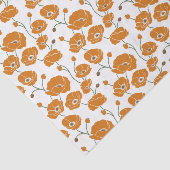 Orangenfeld Seidenpapier (Ausschnitt)
