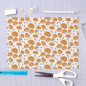 Orangenfeld Seidenpapier (Handwerk)