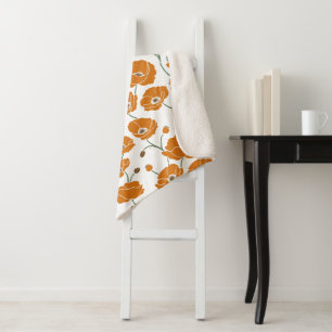 Orangenfeld Sherpadecke