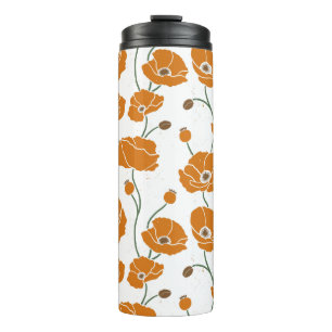 Orangenfeld Thermosbecher