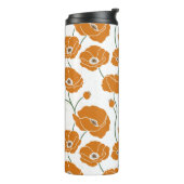 Orangenfeld Thermosbecher (Nach links gedreht)