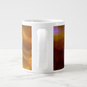 Orangenfeueropal Jumbo-Tasse (Rückseite)