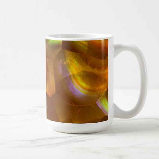 Orangenfeueropal Kaffeetasse (Rechts)