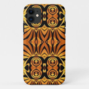 Orangenflames Stammmuster der Utopole Case-Mate iPhone Hülle