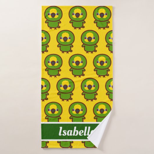 Orangenflügel Badehandtuch (Badehandtuch)