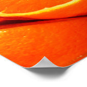Orangenfotografie Poster (Ecke)