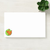 Orangenfrosch - Post-it© - Anmerkungen Post-it Klebezettel (Büro)