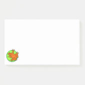 Orangenfrosch - Post-it© - Anmerkungen Post-it Klebezettel (Vorderseite)