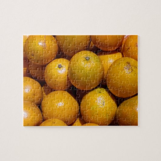 Orangenfrucht Florida Markt Orange Puzzle (Horizontal)