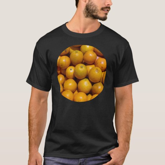 Orangenfrucht Florida Markt Orange T-Shirt (Vorderseite)